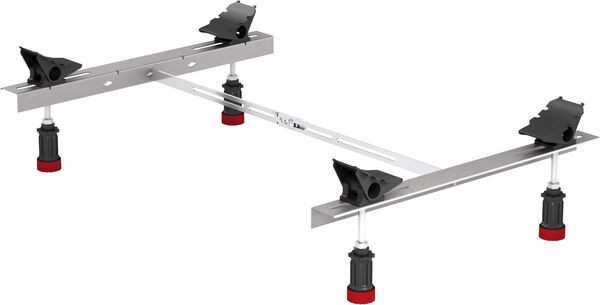 Badewannenfuss Mepa WS Höhe 18-26,5 cm verstellbar für Stahlbadewannen bis 180 x 80 cm image number 0