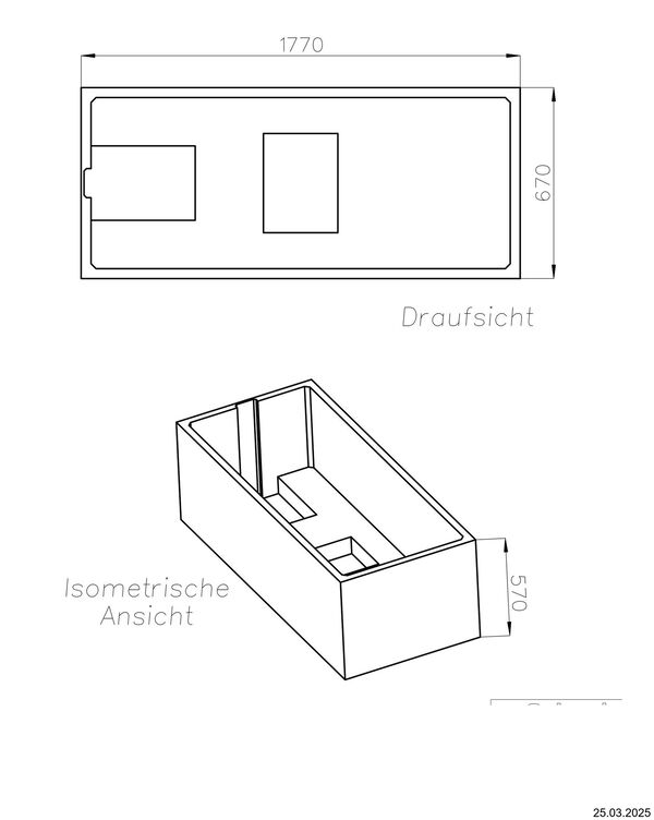 Badewannentr&auml;ger Schedel image number 1