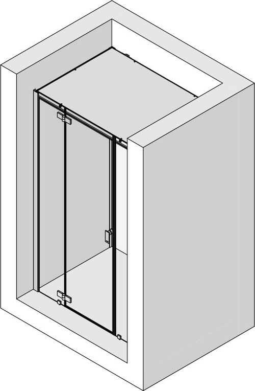 Douche à vapeur Hoesch Sense Perience Blanc Verre clair EverClean