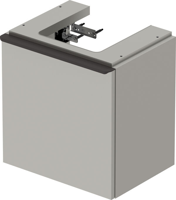 Meuble sous-lavabo Duravit D-Neo Gris b&eacute;ton mat image number 0