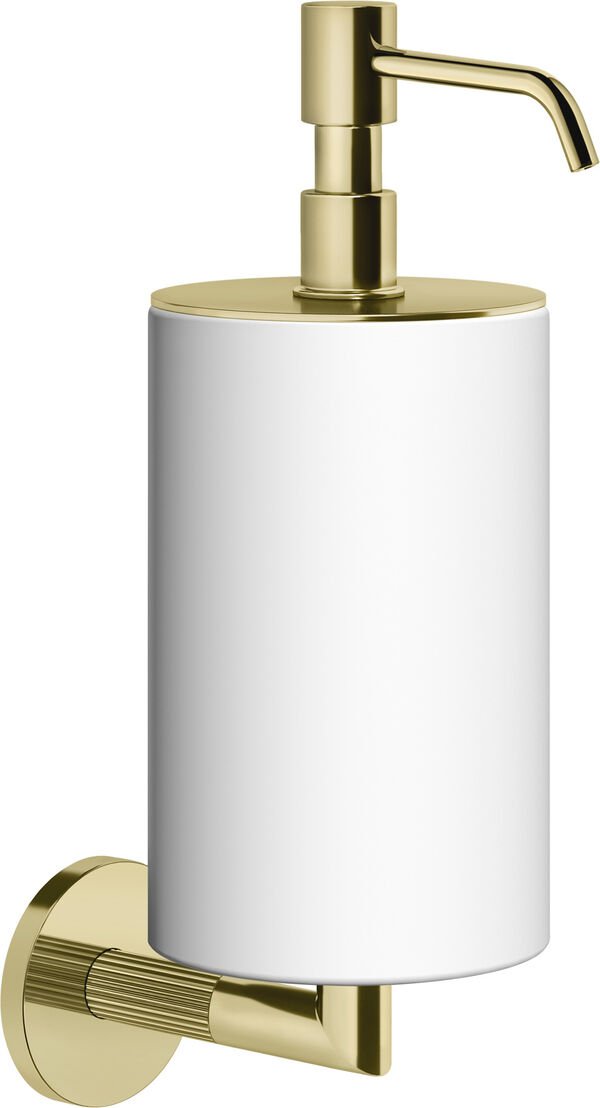Distributeur de savon Gessi Ingranaggio Laitone PVD image number 0