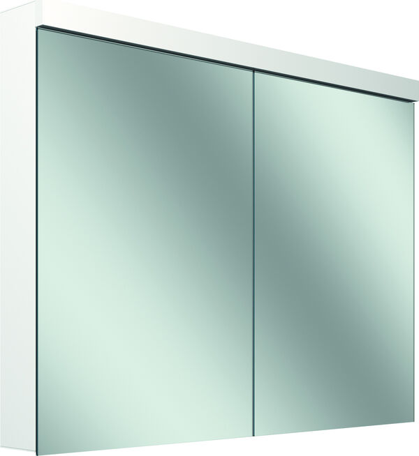 Armoire de toilette Schneider Low plus LED Blanc image number 0