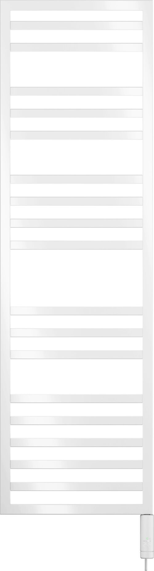 Badheizk&ouml;rper Zehnder Quaro Spa Weiss Heizpatrone rechts
