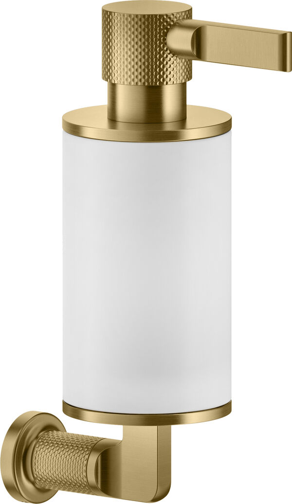 Distributeur de savon Gessi Inciso Brushed brass image number 0