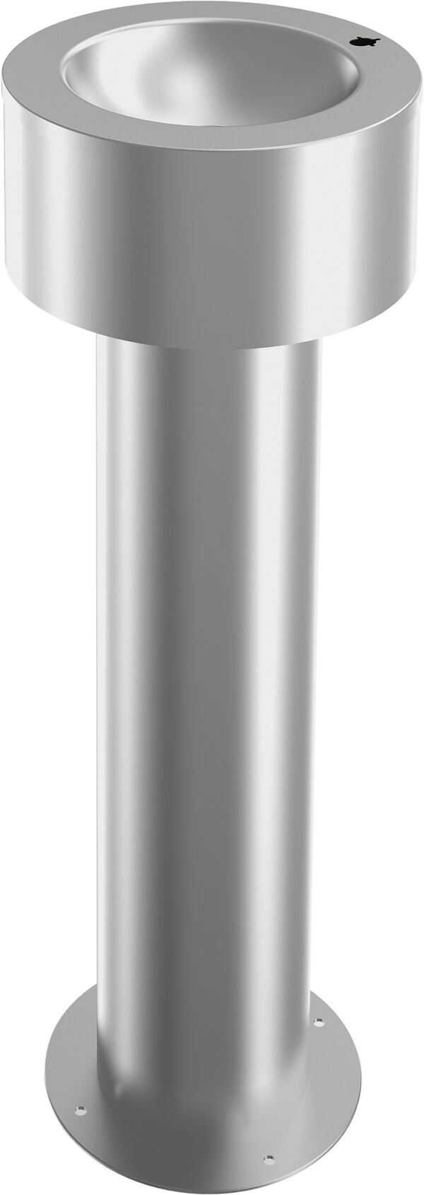 Standtrinkbrunnen KWC Anima Edelstahl, Ø 32,5 cm Höhe 90 cm ohne Überlauf image number 0