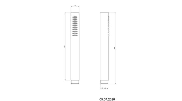 Handbrause Gessi Anello / Ingranaggio Verchromt image number 1