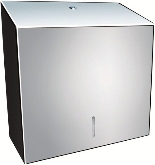 Distributeur d'essuie-mains Nosag Maxi acier inoxydable brillant
