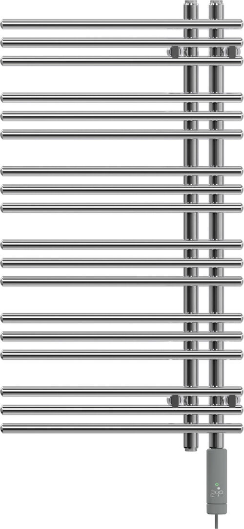 Badheizk&ouml;rper Zehnder Yucca Asym Verchromt Heizpatrone rechts