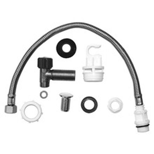 Set raccordement d'eau &frac12;" derri&egrave;re milieu