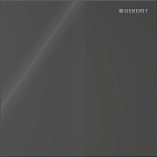 Commande urinoir Geberit HyTronic IR Typ40 square Noir Verre image number 0