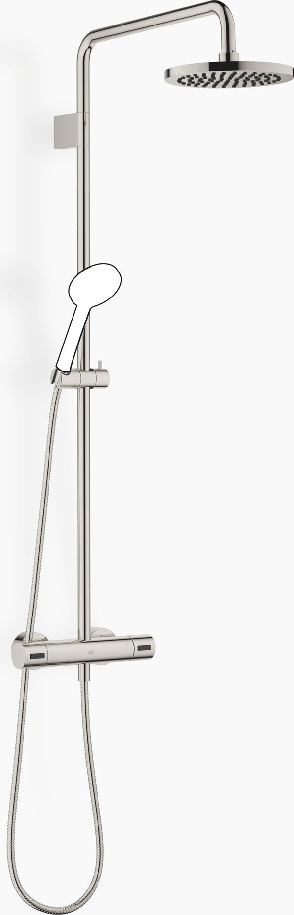 Shower Pipe Dornbracht mit Brausethermostat platin image number 0