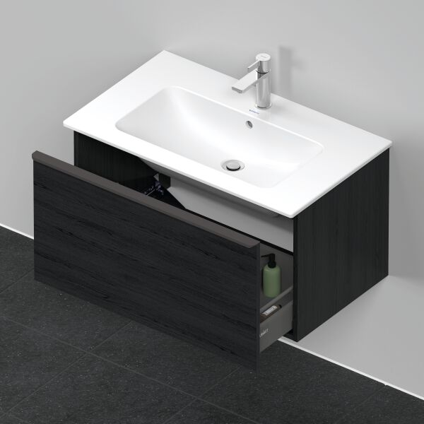 Meuble sous-lavabo Duravit D-Neo Ch&ecirc;ne noir image number 3
