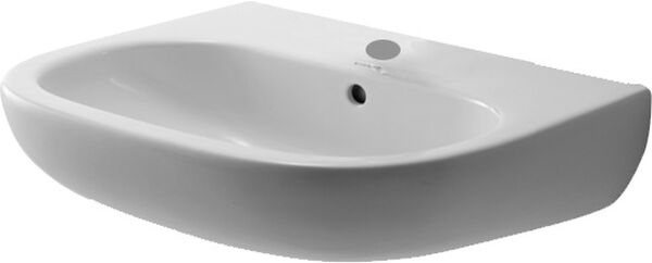 Waschtisch Duravit D-Code 55 x 43 cm Weiss image number 0