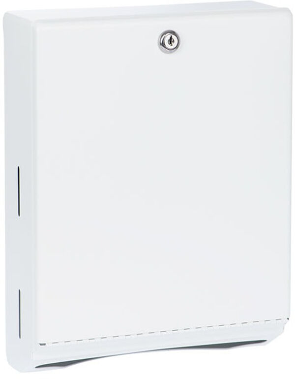 Papierhandtuchspender Bobrick Econom weiss matt image number 0