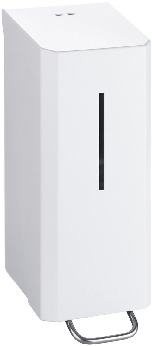 Distributeur de d&eacute;sinfectant Hygolet Vario Edge Blanc mat Peint par poudrage