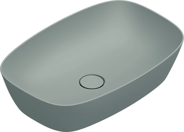 Auflegewaschtisch Alterna dinea, 60 x 40 cm, H&ouml;he 14 cm, ohne &Uuml;berlauf, ohne Armaturenbank image number 0