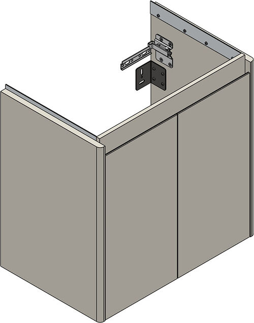 Waschtischmöbel Alterna pro S Weiss hochglanz