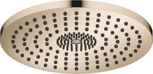 Regenbrause Dornbracht mit Licht Champagne