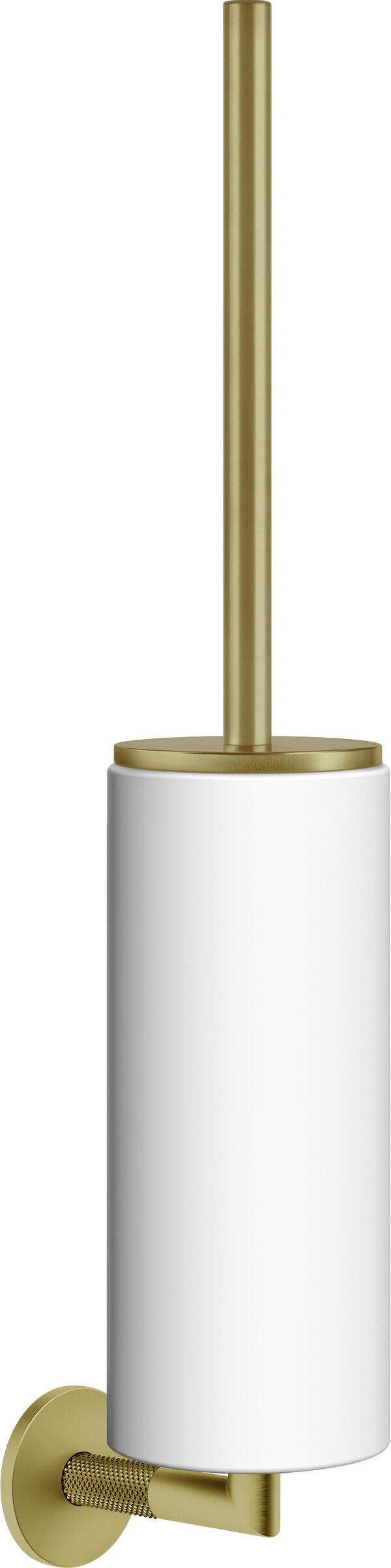 Porte-balai de WC Gessi Anello Brushed brass image number 0