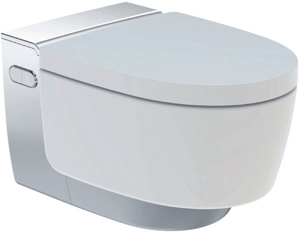 WC doccetta Geberit AquaClean Mera Comfort, vaso sospeso in ceramica cleaneffekt, rimless, sedile image number 0