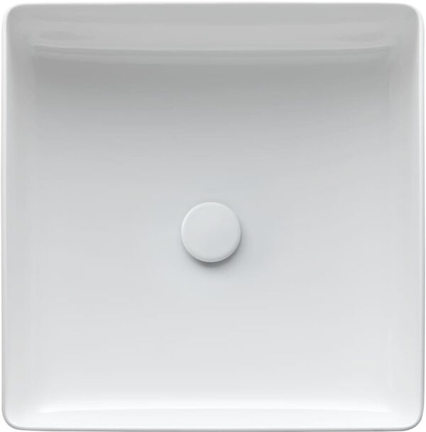 Lavabo d'appoggio Living 36 x 36 cm, altezza 13 cm senza troppopieno image number 0