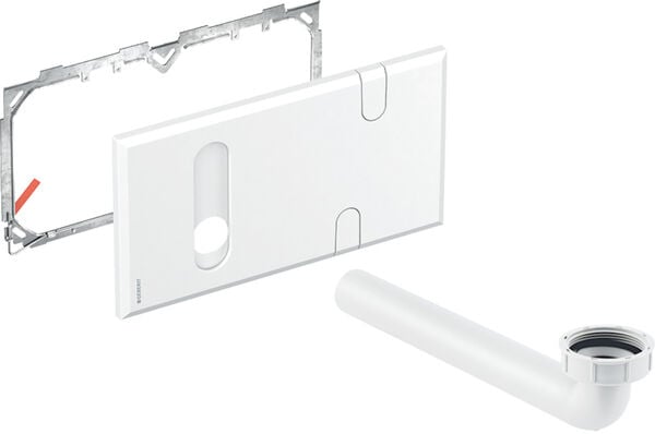 Abdeckplatte Geberit für Unterputzfunktionsbox mit Unterputzsifon image number 0