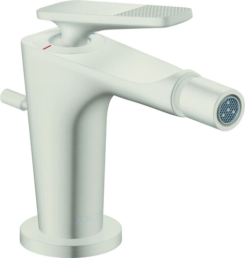 Mélangeur de bidet Axor Citterio C couleur acier inoxydable Cubit cut