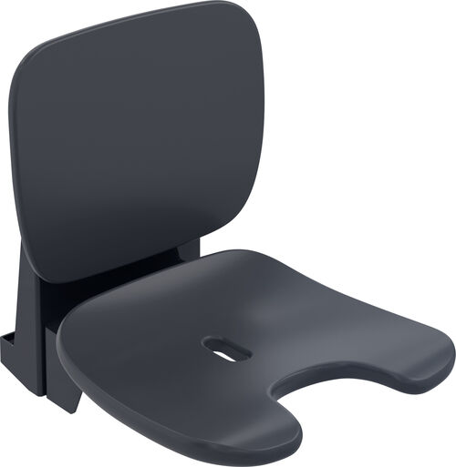 Sedile da agganciare Hewi LifeSystem Komfort Antracite lucido