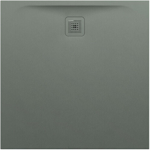Piatto doccia Laufen Pro Super piatta 100 x 100 cm Grigio cemento opaco