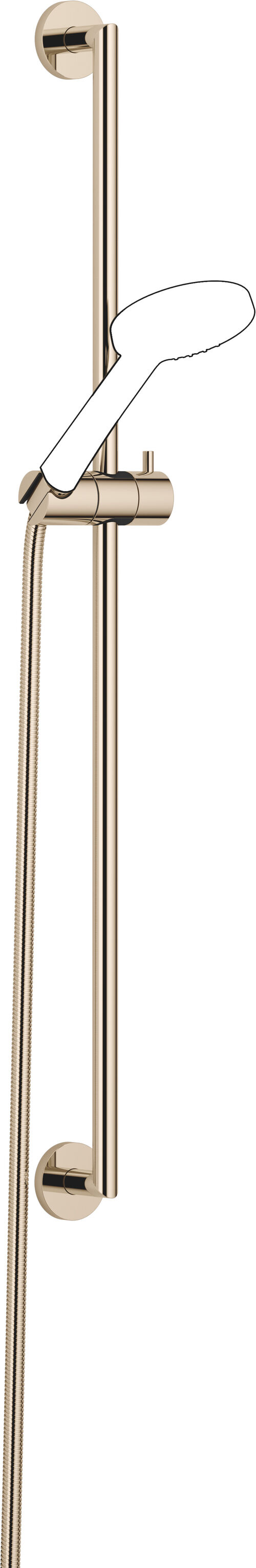 Glissière de douche Dornbracht Champagne