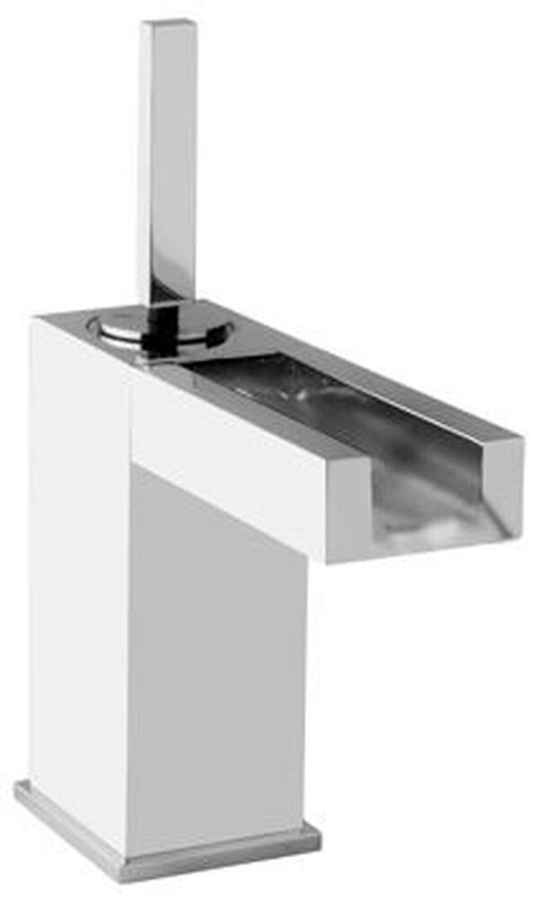 Einlochmischer Gessi Rettangolo Colour verchromt image number 0