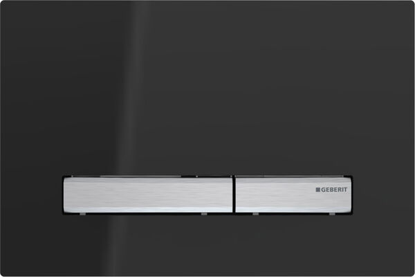 Plaque de d&eacute;clenchement Geberit Sigma50 square Noir RAL 9005 image number 0