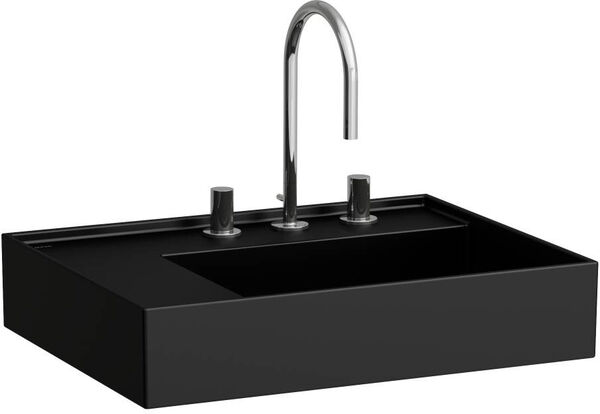 Waschtisch Laufen Kartell 60 x 46 cm Schwarz matt image number 0