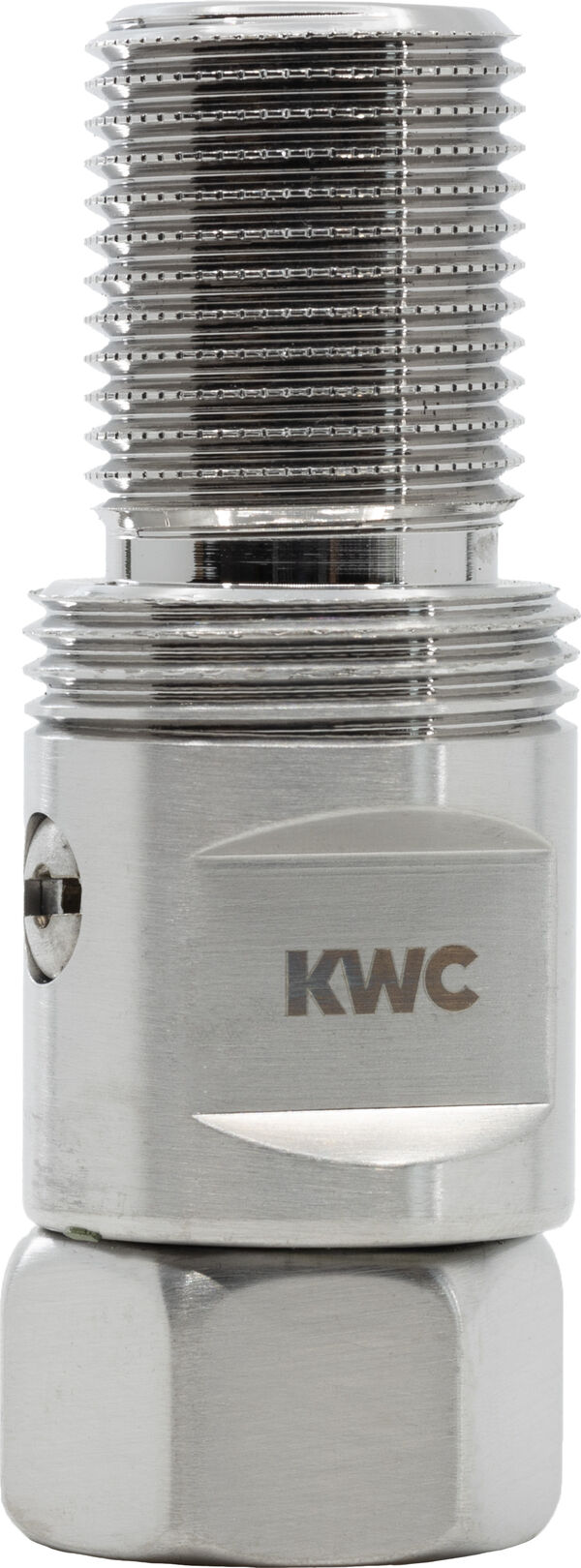 Raccord réglable KWC couleur acier inoxydable image number 0