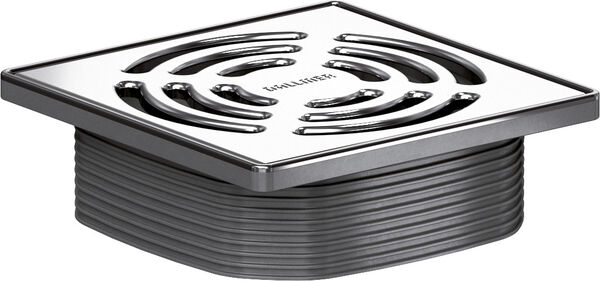 Aufsatz Schaco DallDrain Select 12, 12 x 12 cm Rost und Rahmen  image number 0