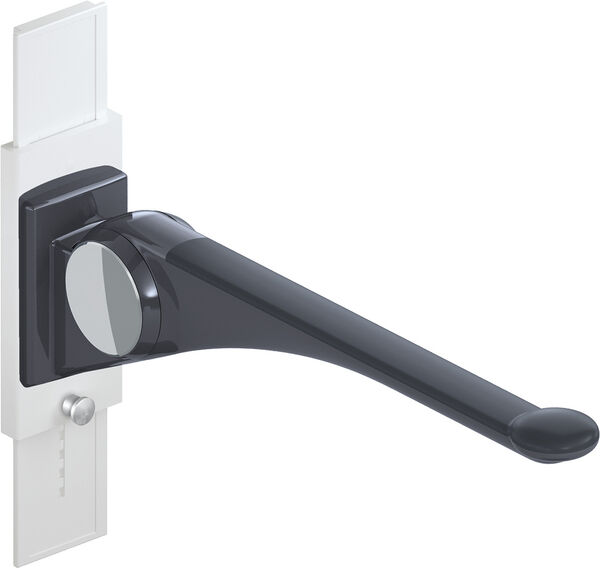 Corrimano ribaltabile Hewi LifeSystem Premium, s 90 cm, alluminio, con regolazione in altezza, image number 0