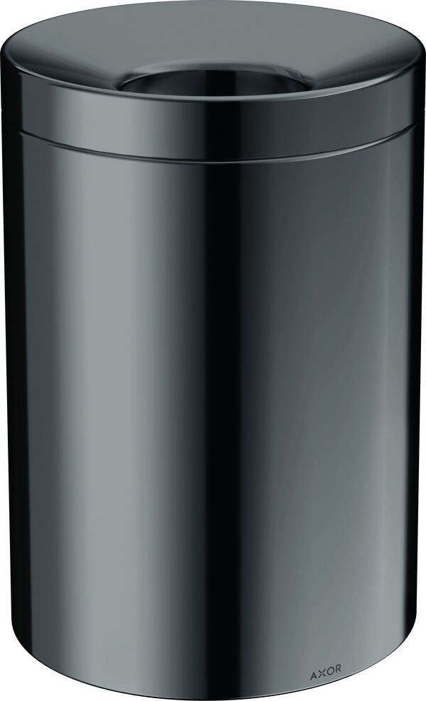 Abfalleimer Axor Universal Circular polished black chrom image number 0