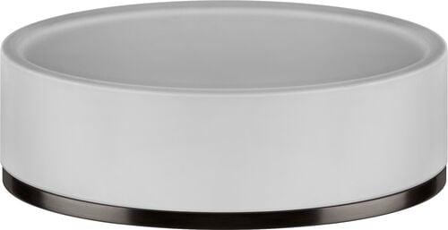 Porte-savon Gessi Habito Black metal brushed