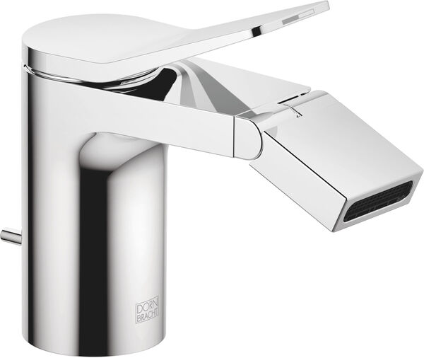 Miscelatore per bidet Dornbracht Liss&eacute;, s 123 mm, ugello orientabile, con rompigetto, piletta di image number 0