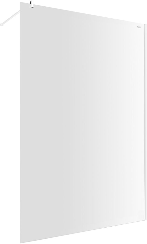 Paroi latérale à pose libre Duscholux Bella Vita 3 Walk-in blanc mat Verre clair CareTec Pro image number 0