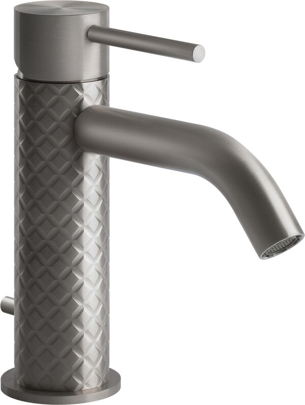 Miscelatore monocomando Gessi 316, piletta di scarico, bocca fissa, s 123 mm, versione con image number 0