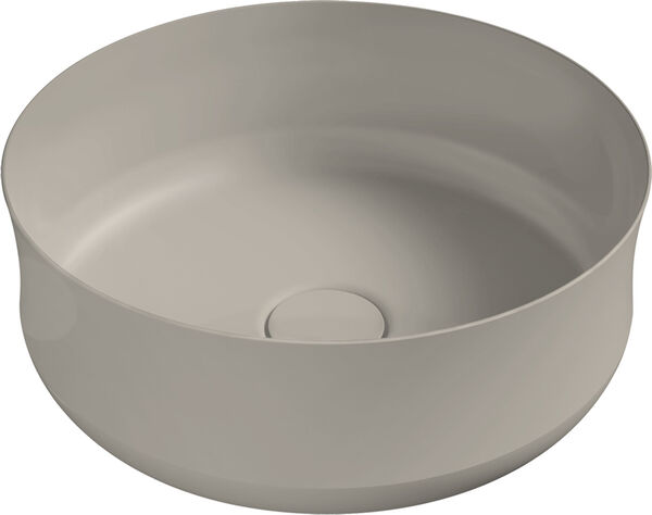 Lavabo d'appoggio Kaldewei Ming, Ø 40 cm altezza 15,4 cm in acciaio smaltato image number 0