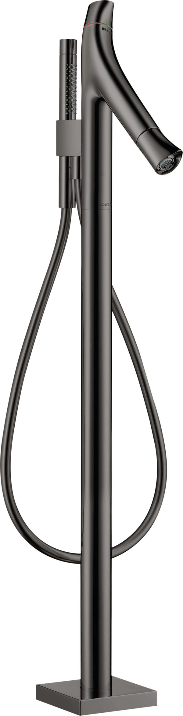 M&eacute;langeur de bain Axor Starck Organic Polished black chrom image number 0