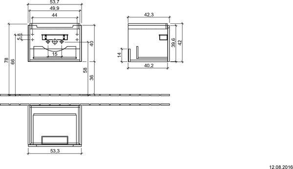 Meuble sous-lavabo Subway 2.0 Blanc image number 1