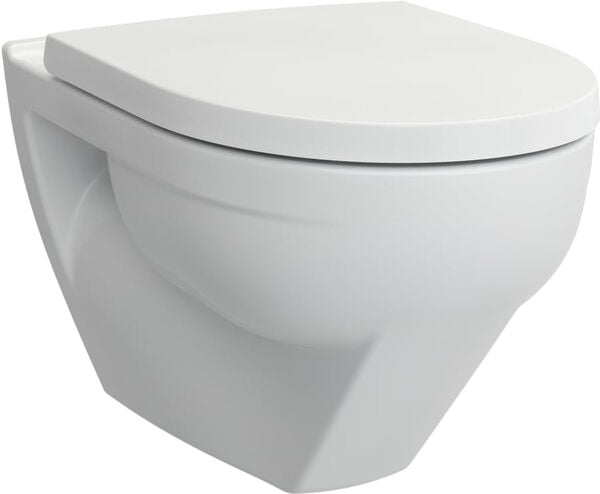 Vaso sospeso Laufen Moderna S Classic silent rimless, 56 fissaggio visibile per cassetta sottomu image number 0