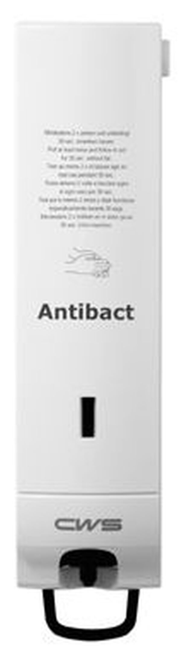 Distributeur de savon CWS Paradise Antibact Slim Blanc image number 0