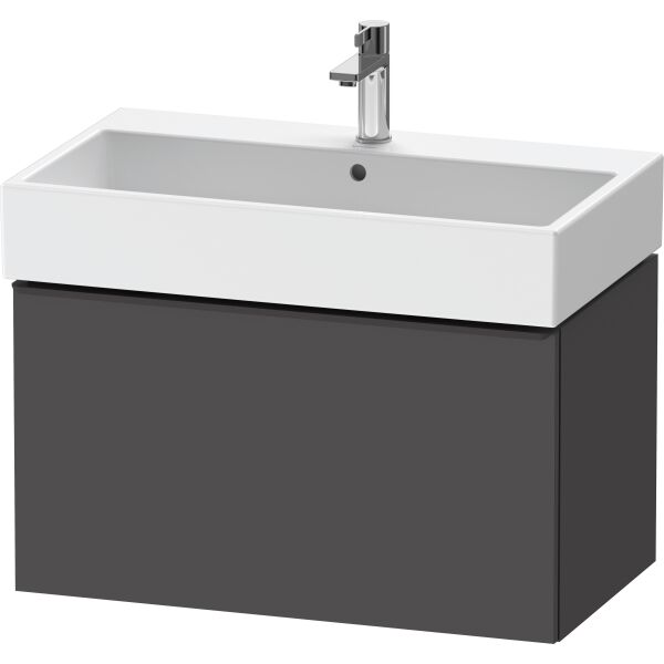 Meuble sous-lavabo Duravit D-Neo graphite mat image number 1
