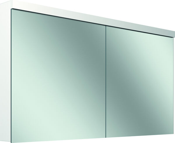 Armadio a specchio Schneider Low plus LED, 4000 K, profilo in alluminio, 2 porte a doppio specchio image number 0