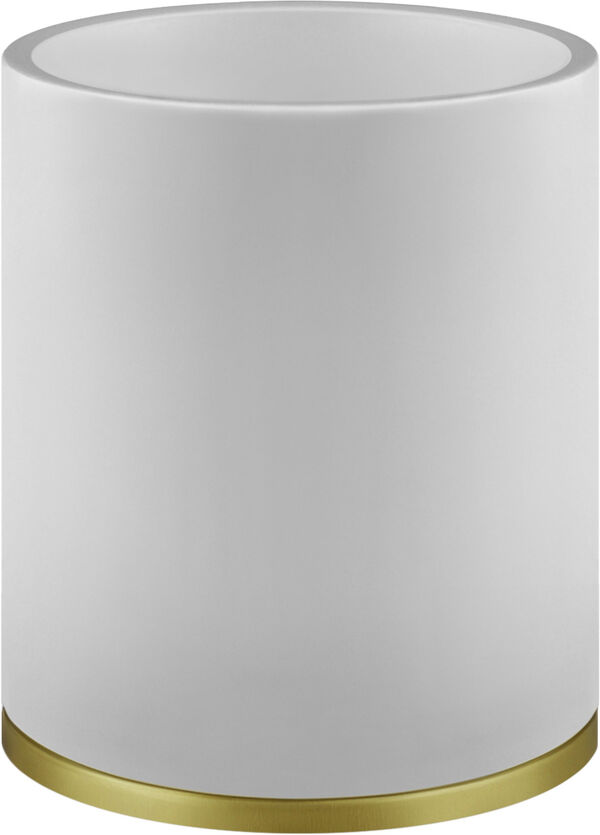 Contenitore per rifiuti Gessi Anello, &Oslash; 180 x 240 mm, bianco image number 0