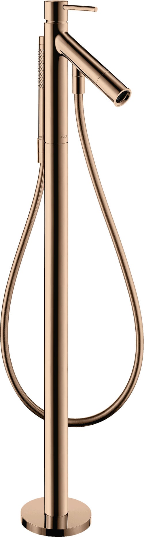 Bademischer Axor Starck-Stand polished red gold